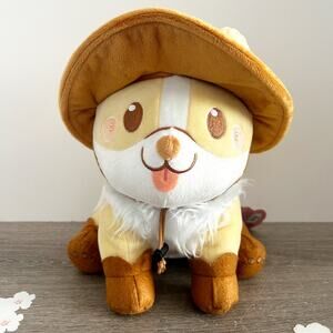 Corgi Dog With Hat & Boots 10 Inch Plush BoxLunch Exclusive Stuffed Animal NWT